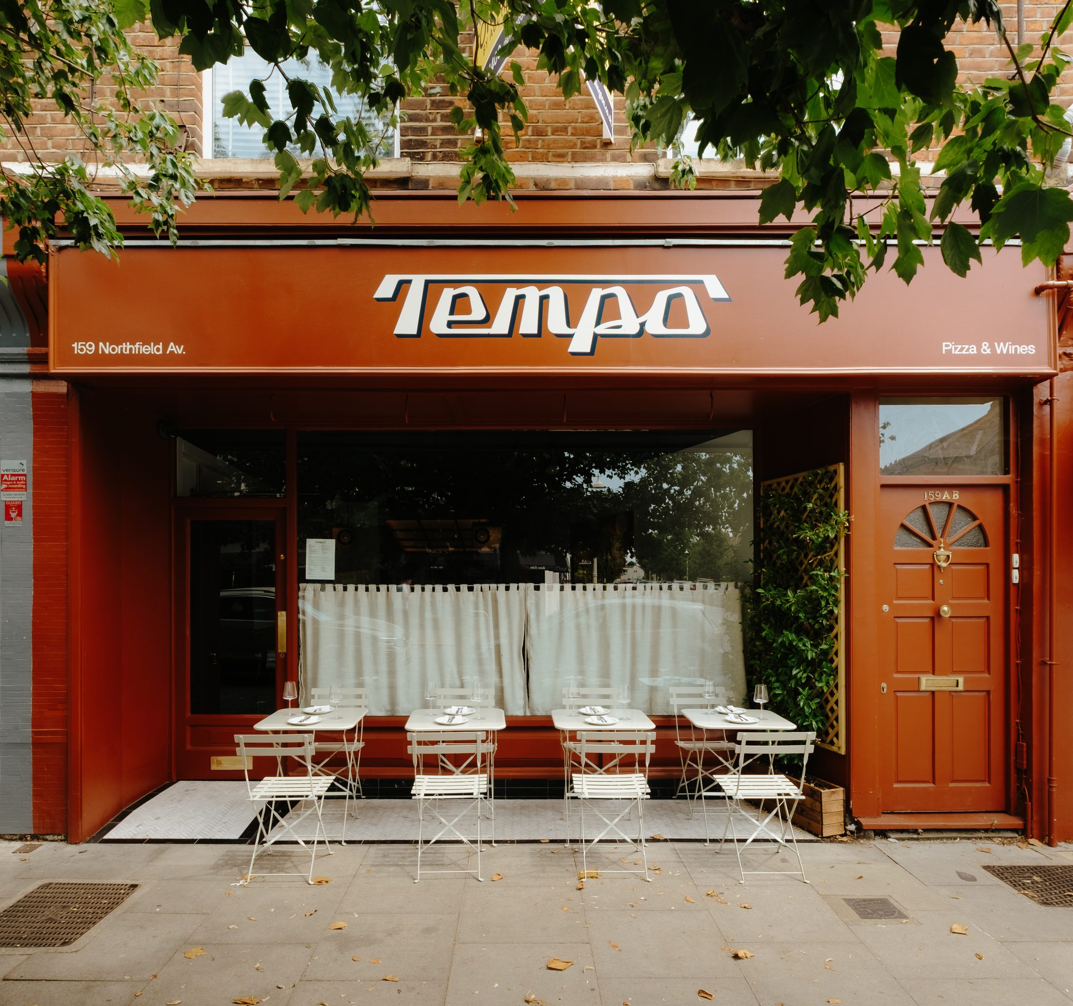 Tempo shopfront on Northfield Avenue